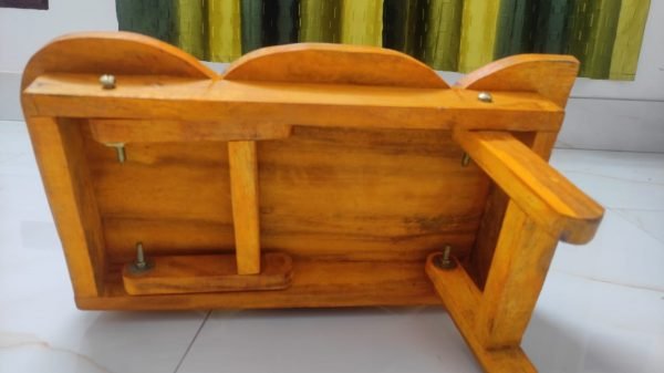 Wooden Owl Designed Bed Table