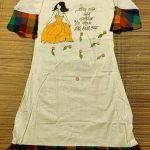 Ladies Long Hand Paint One Piece