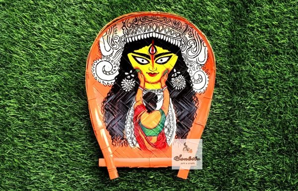 Maa Durga Hand Painted Kulo