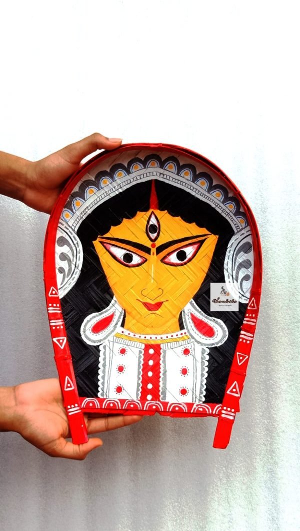 Maa Durga Painted Kulo