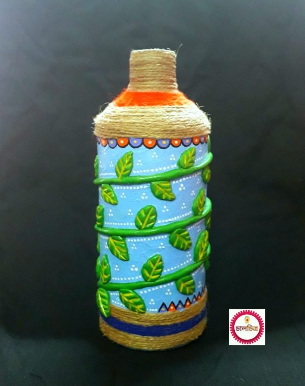 Designed Water Bottle Decor