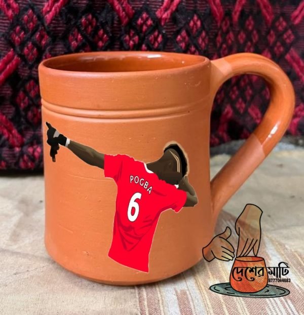 Soccer Player Ceramic Coated Coffee Mug