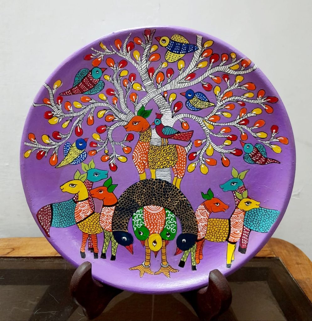 Gond Art/Indian Art Forms/Different types of Indian Handicraft/Various Indian art form/Indian art form in different states/Traditional art forms of India/Tribal Art forms of India/